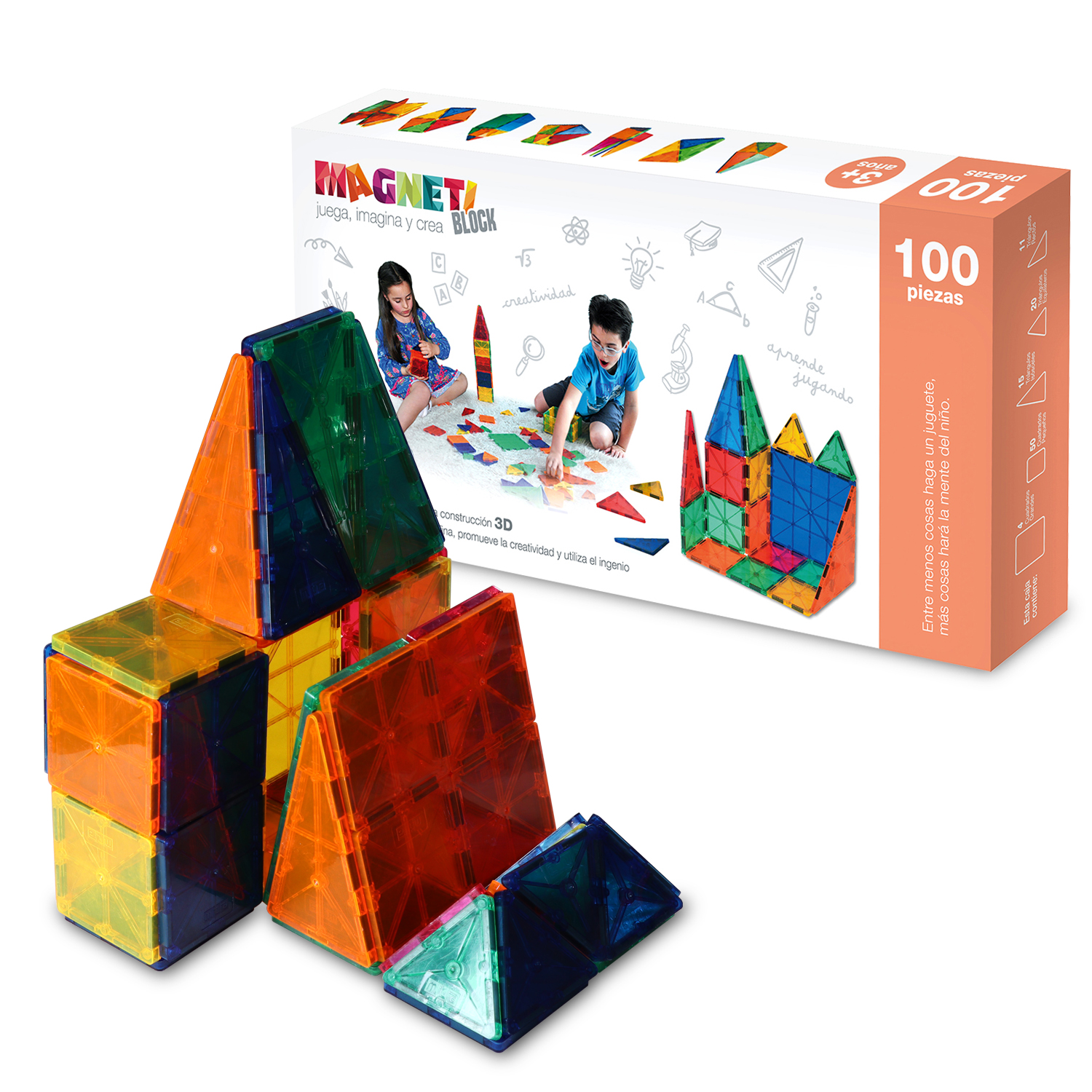 Loybacka 63 Piezas Bloques Magneticos Bloques Construccion Niños Juego de  Imanes 3D Juego Imanes Juguetes para Niños y Niñas de 2 3 4 5 6 7 Años  Imanes Magnéticos Niños Regalos Cumpleaños Juguetes : : Juguetes y  juegos